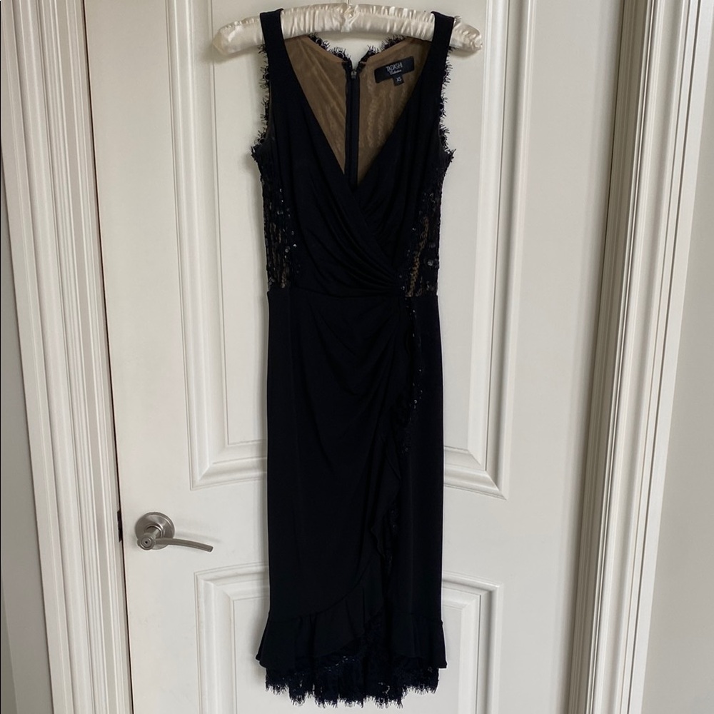Elegant Black Lace Dress